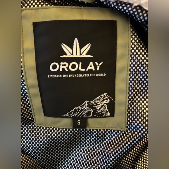 NWOT Orolay Womens Thickened Down Jacket/ Parka Green reg Size S - Picture 2 of 9